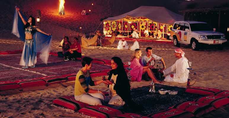 رحلة العشاء البدوي